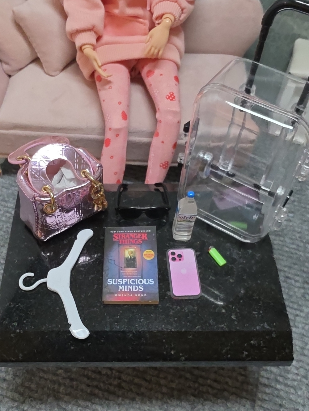 ✨ Fashion Bag & Accessories Set – Barbie Size